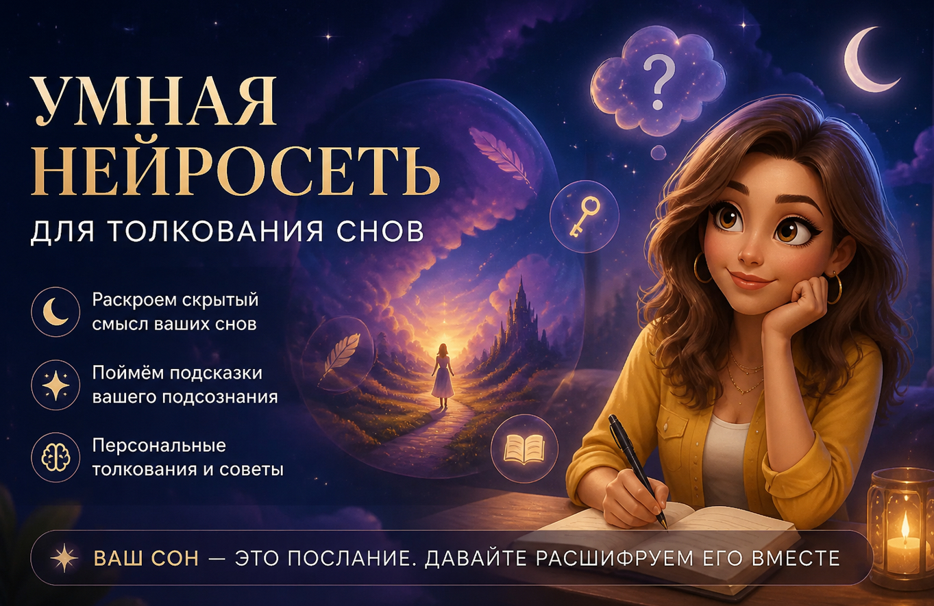 Нейросеть для толкования снов