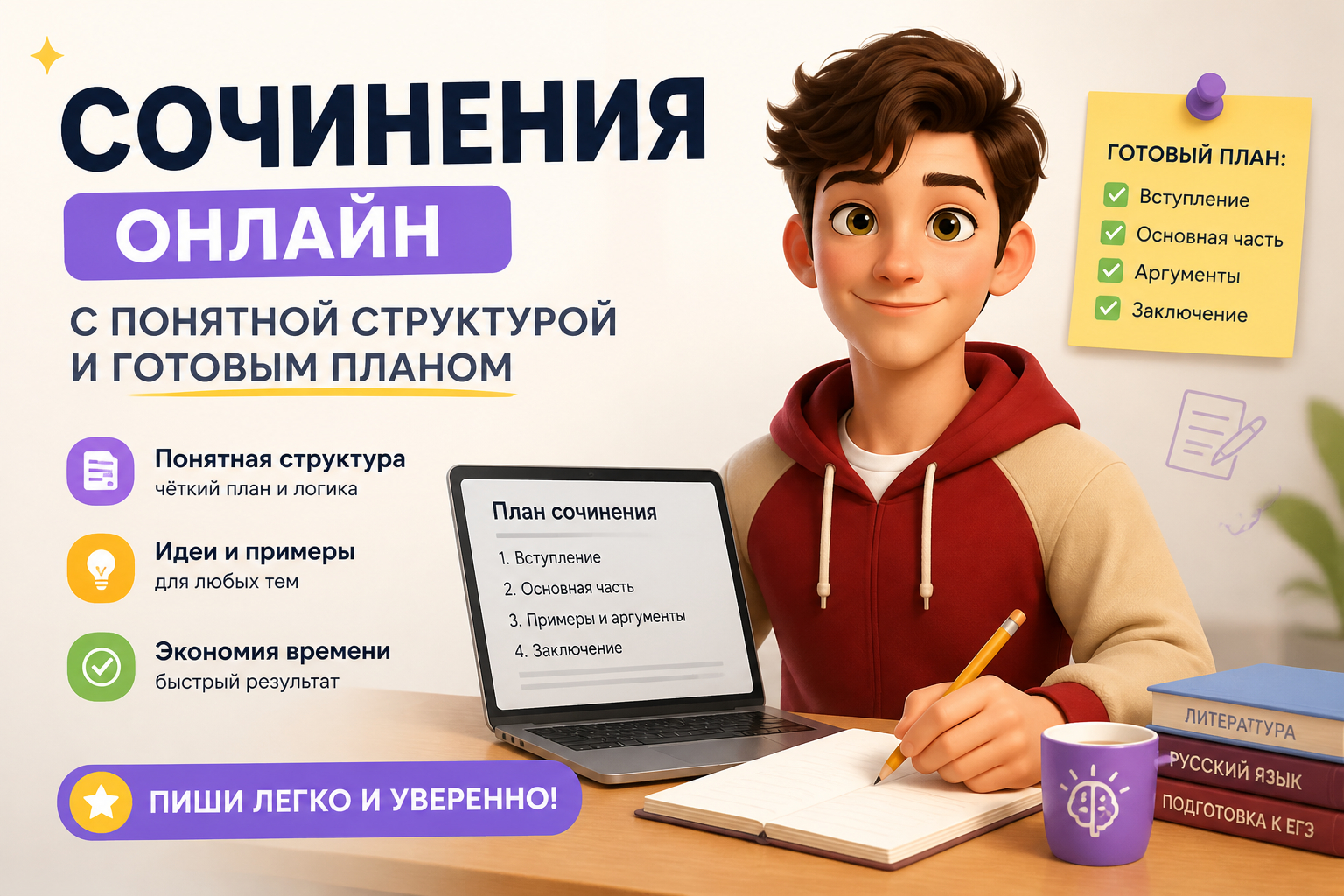 Нейросеть для написания сочинений онлайн
