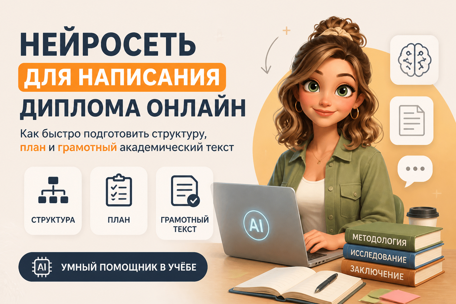 Нейросеть для написания диплома онлайн