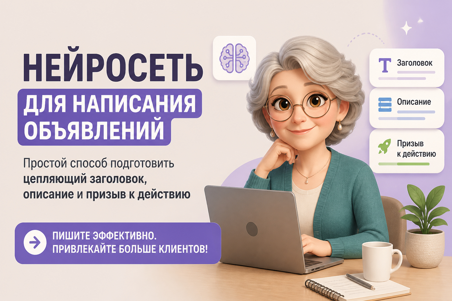 Нейросеть для написания объявлений