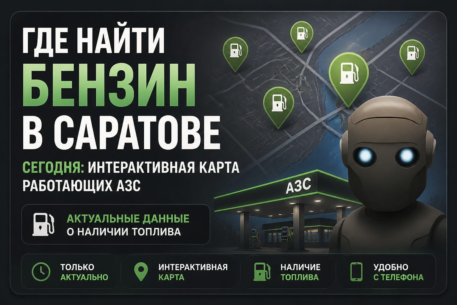 Где найти бензин в Саратове сегодня