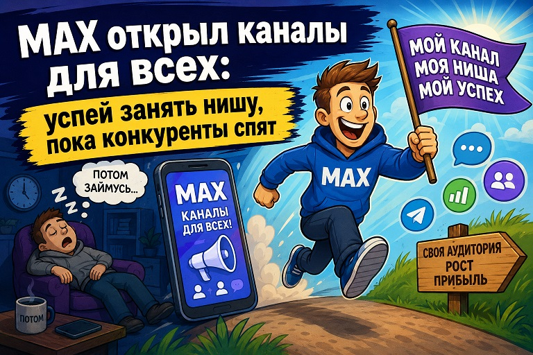 В MAX мессенджере открыли публичные каналы для всех: запускать свои проекты стало проще