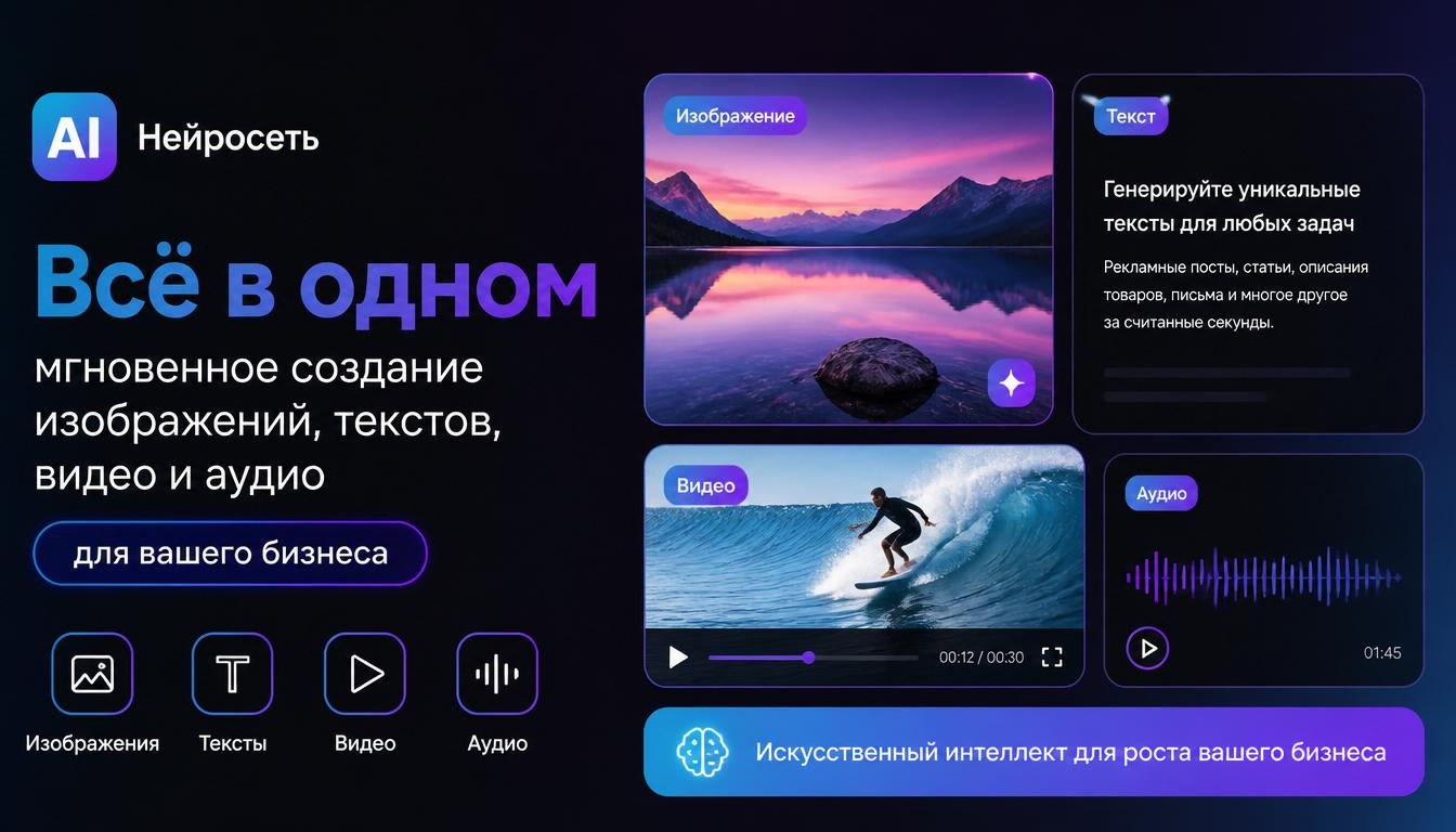 Все в одном AI Нейросеть
