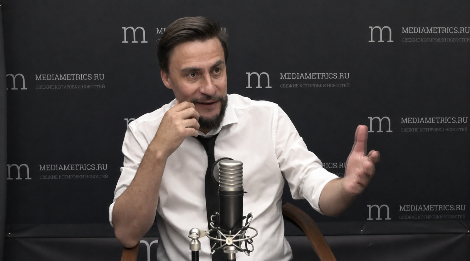 На фото: Григорий Полкан. Материал предоставлен каналом «Медиаметрикс»