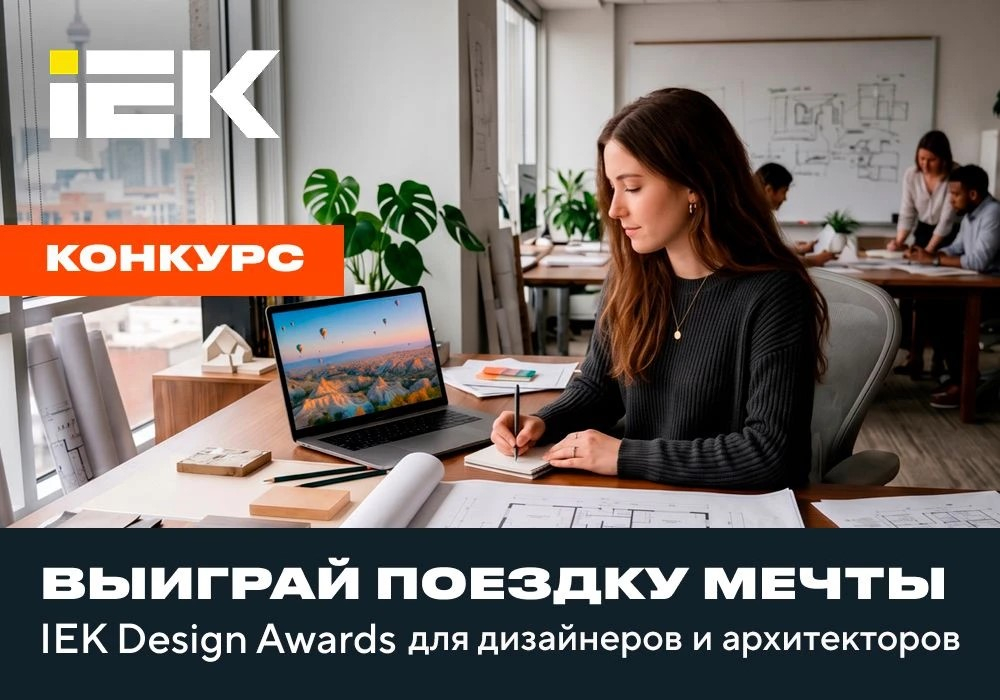 Стартует IEK DESIGN AWARDS ― ежегодный конкурс для дизайнеров и архитекторов от IEK GROUP