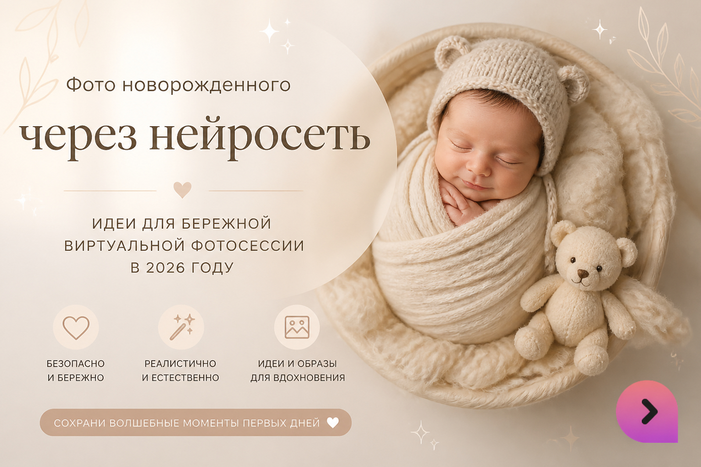 Нейросеть для фото новорожденного