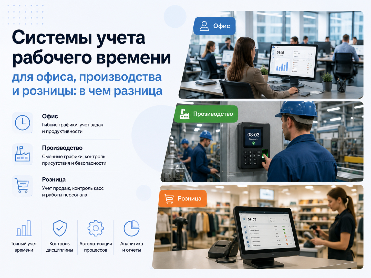 БОСС Контроль - система учета рабочего времени