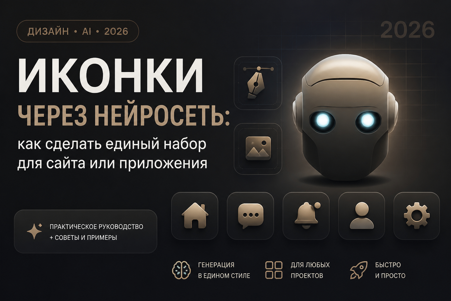 Иконки через нейросеть