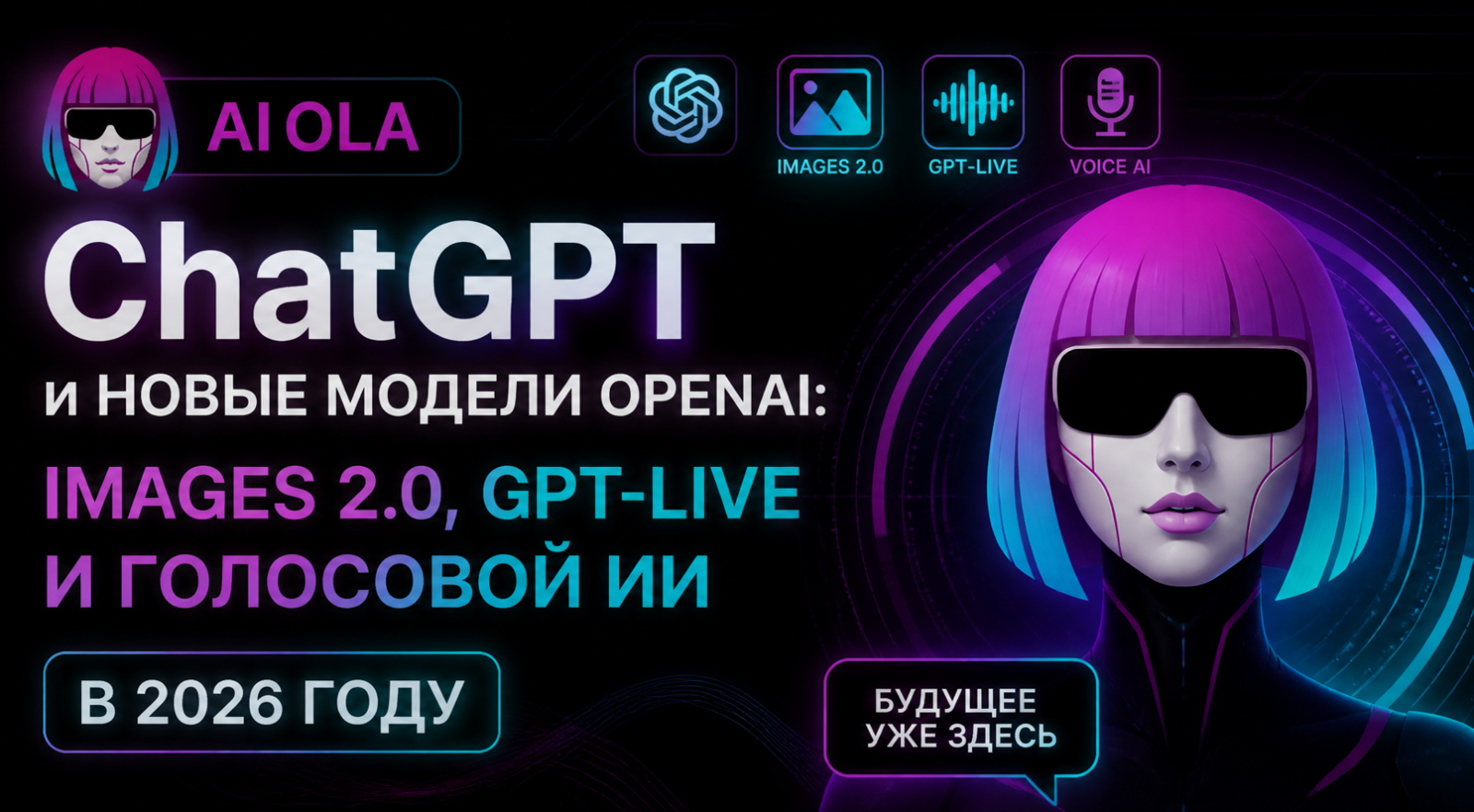 ChatGPT 2026: новые модели OpenAI для изображений