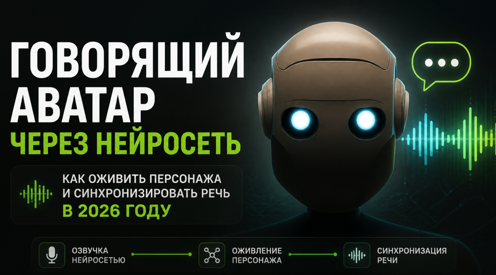 Как создать говорящего аватара в нейросети