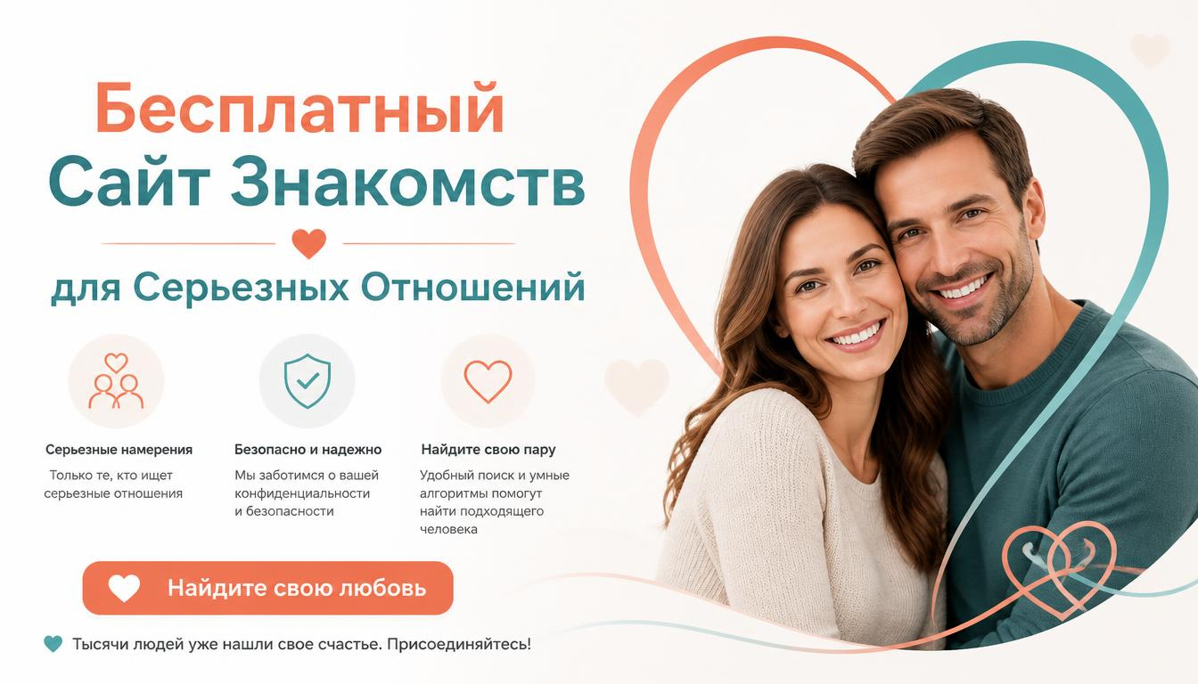 Бесплатный сайт знакомств для серьезных отношений