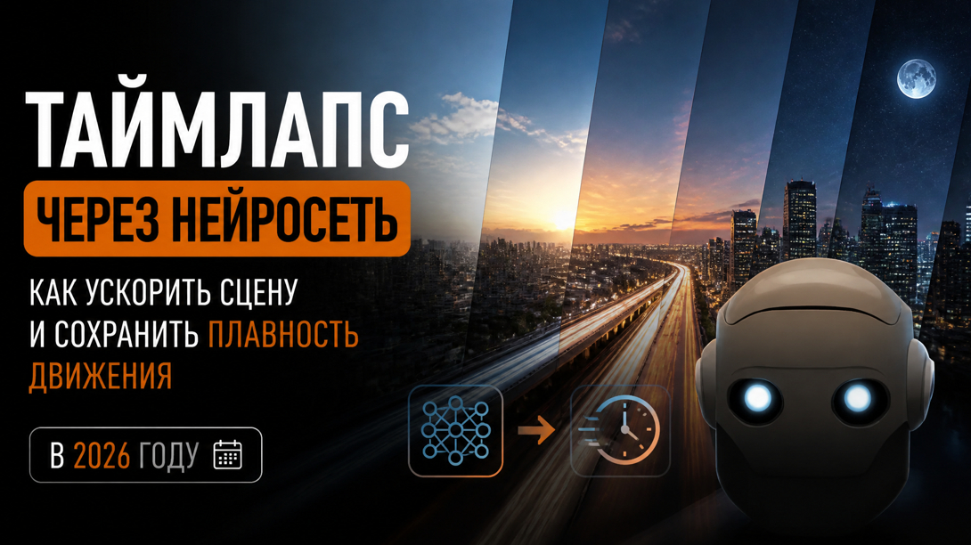 Таймлапс в нейросети