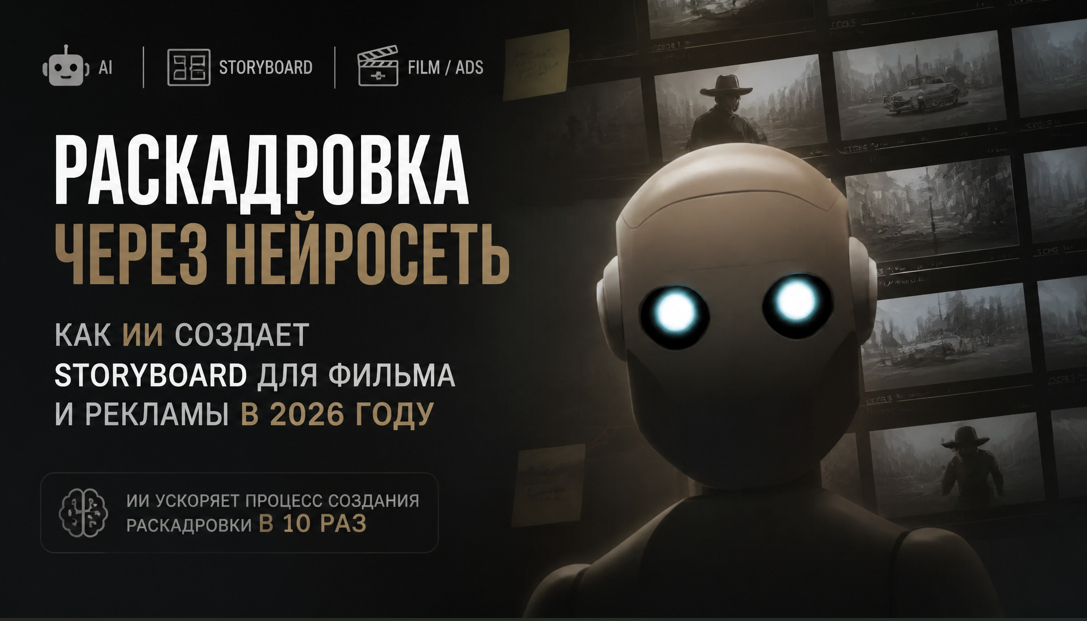 Как создать раскадровку с помощью нейросети