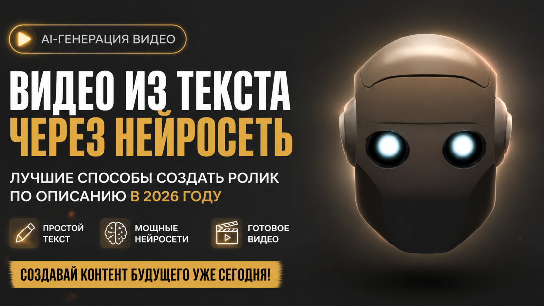 Как создать видео из текста через нейросеть