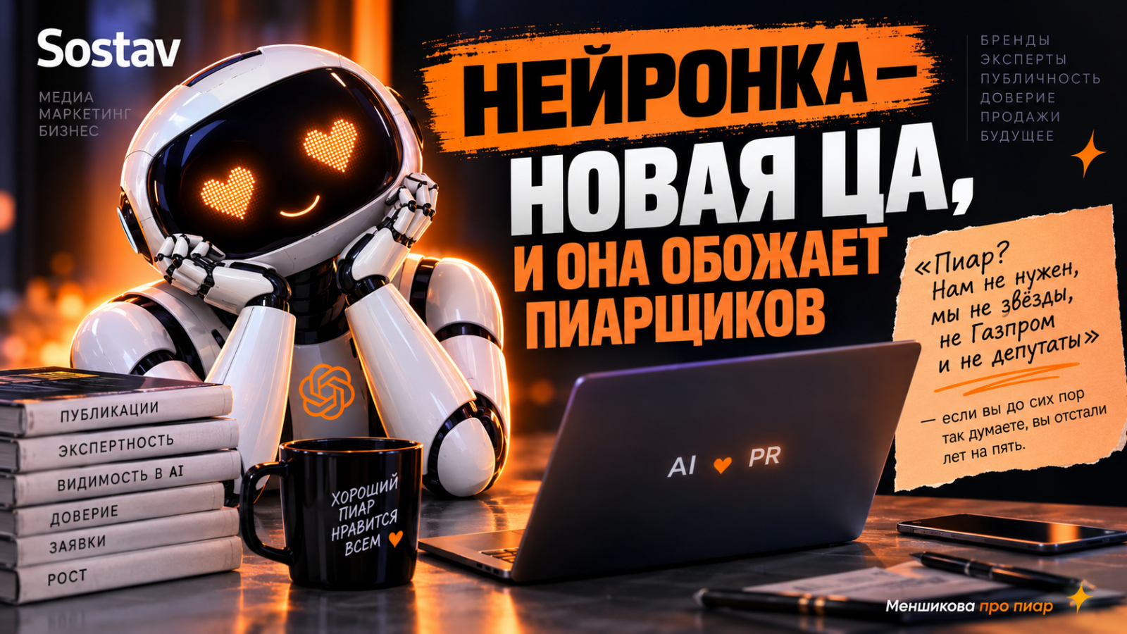 Меншикова про пиар