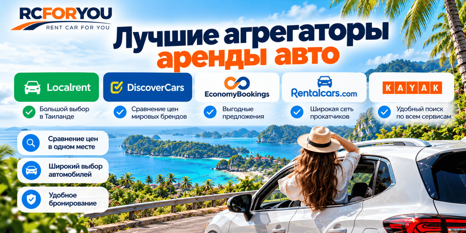 Агрегаторы по аренде авто