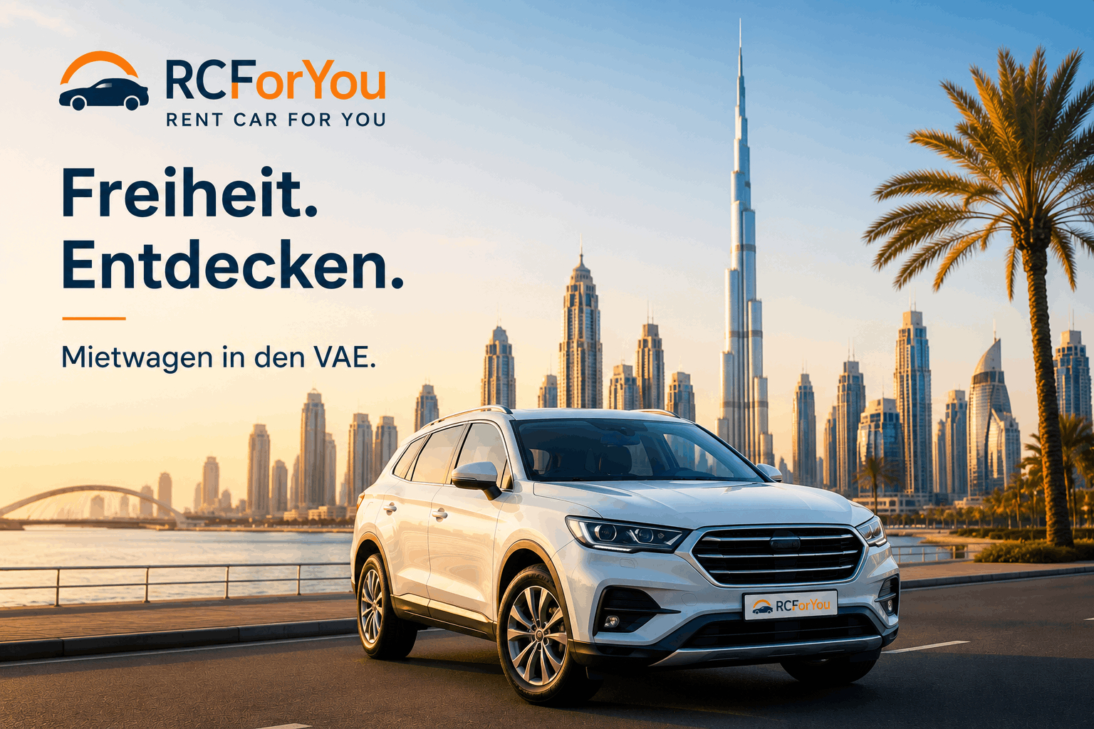 Mietwagen in Dubai ohne Kaution und ohne Kreditkarte