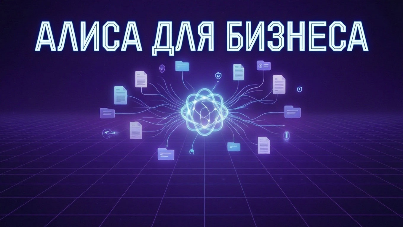Обложка для статьи об автоматизации бизнес-процессов с помощью ИИ-ассистента