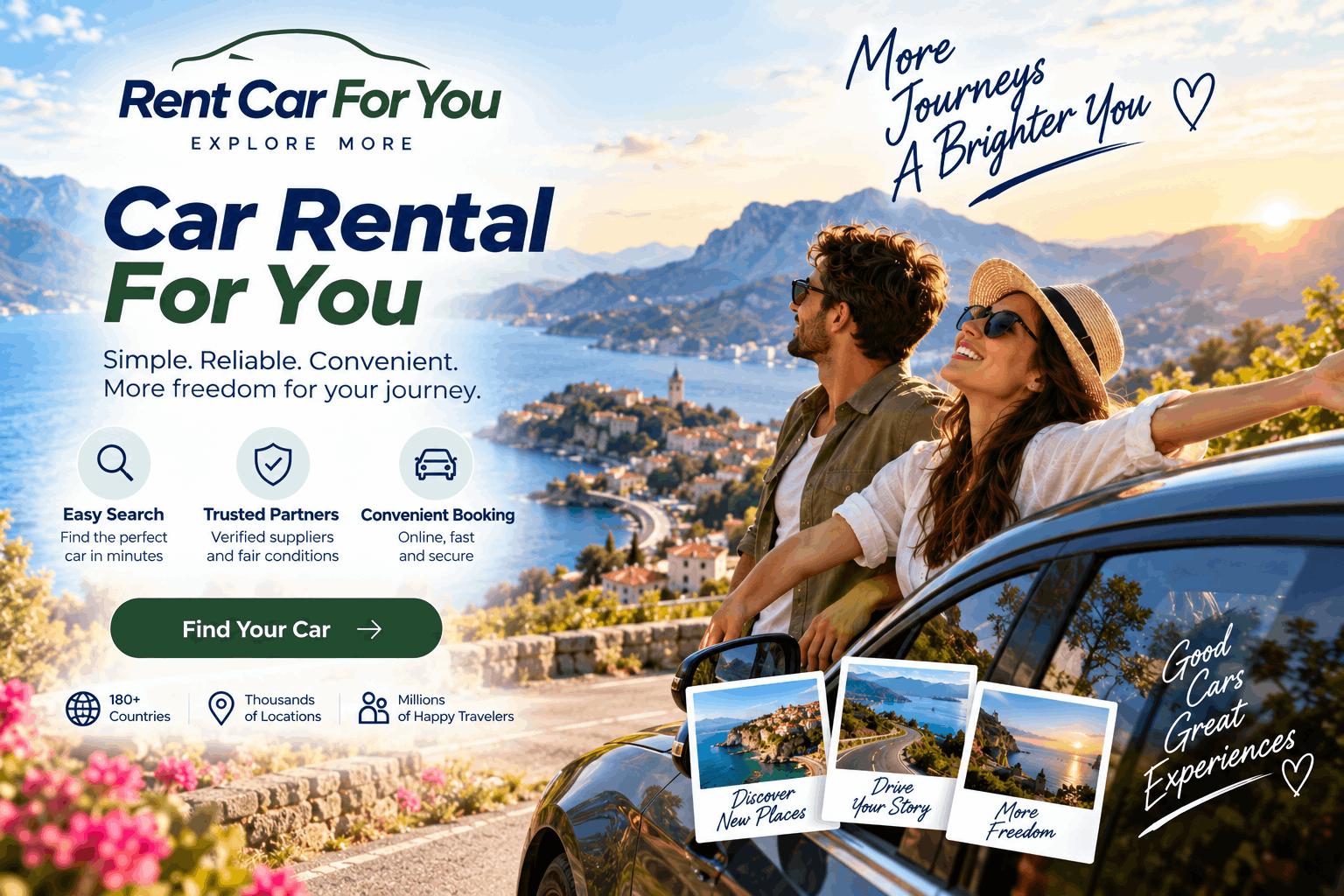 Rent a car for you