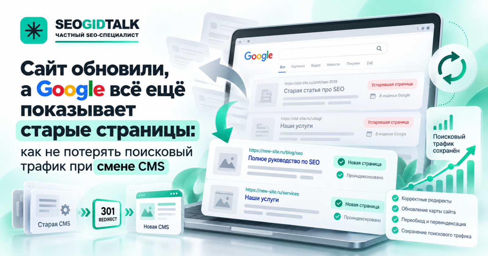 Частный SEO-специалист — продвижение сайтов в Яндексе и Google