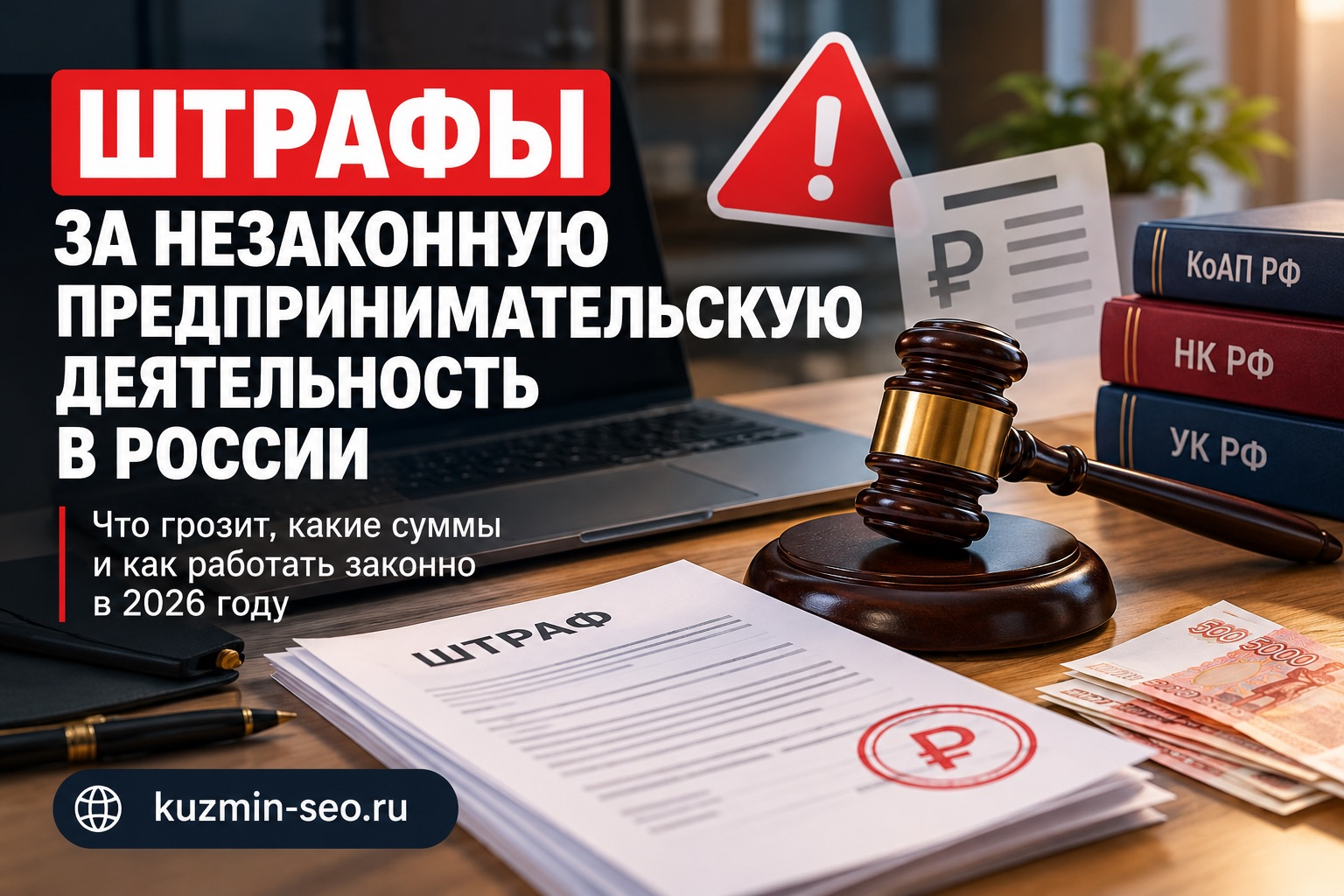 Штрафы за незаконную предпринимательскую деятельность