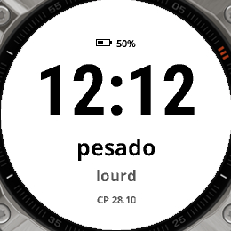 Светлая тема: pesado — lourd, испанский и французский.