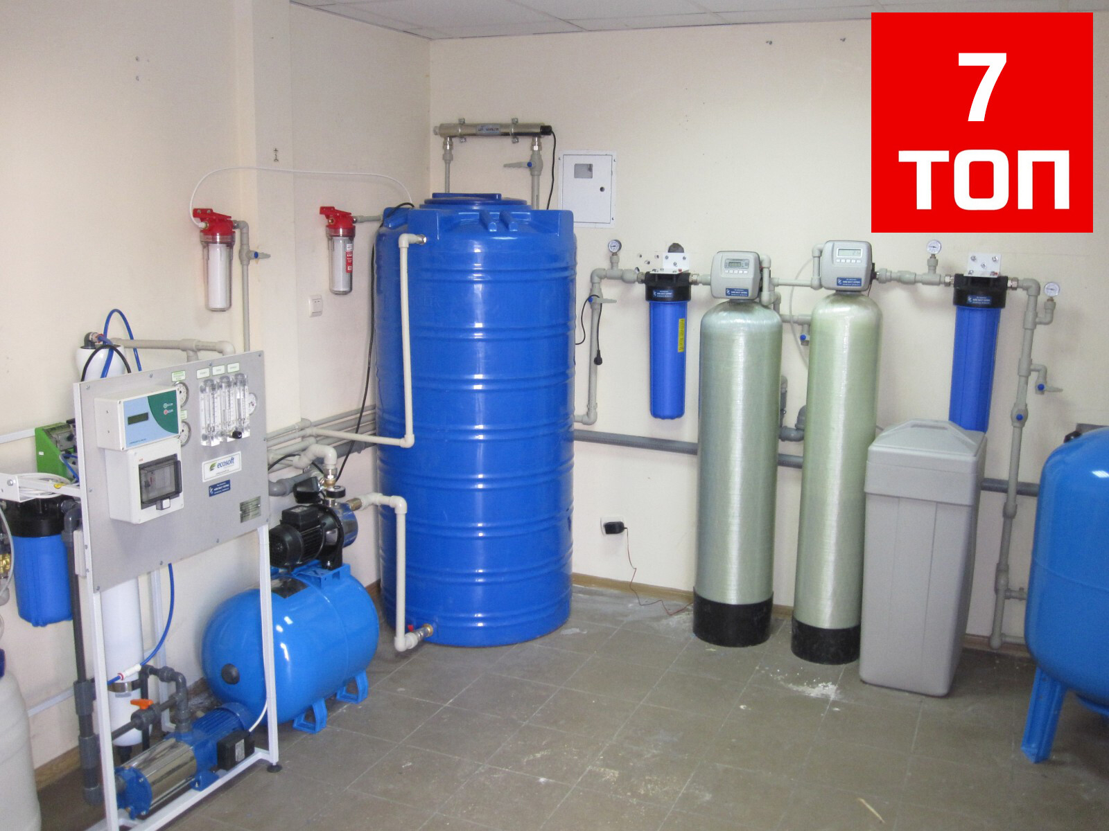 ТОП-7 лучших фильтров и систем очистки воды из колодца для загородного дома
