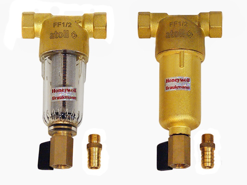 Filtry pro hrubé a jemné čištění vody ze studny pro venkovský dům