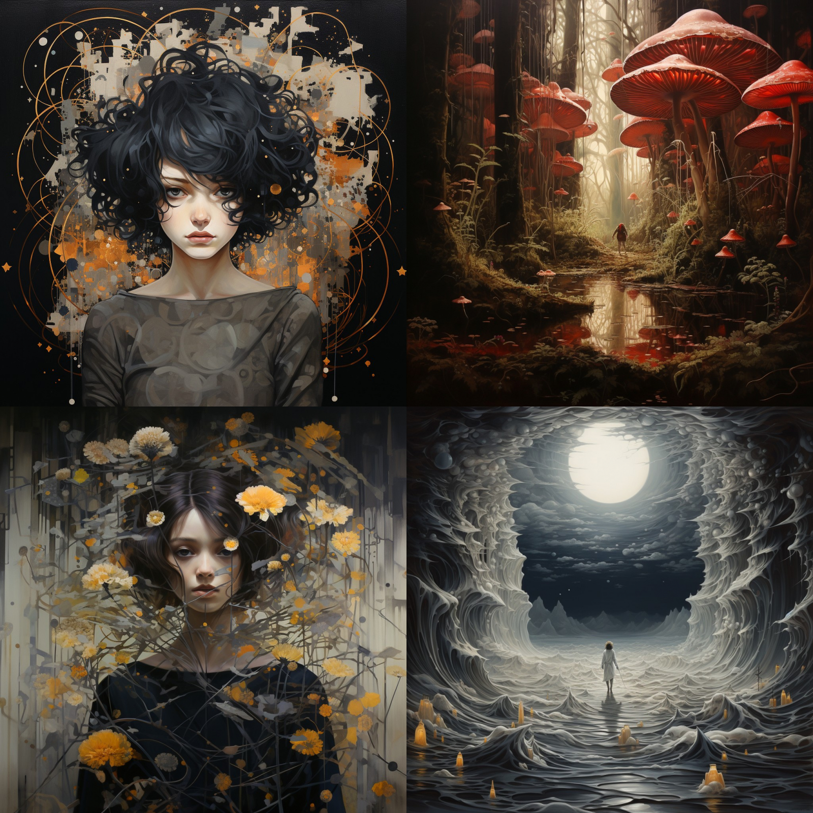 Нейросеть: Midjourney.  Промпт: even / даже