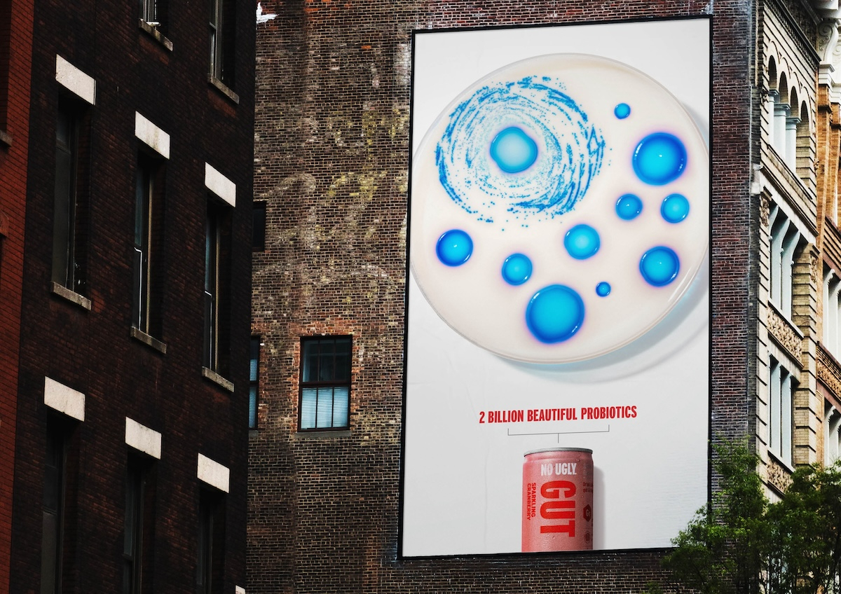 Новозеландский бренд превратил полезные бактерии в произведение искусства