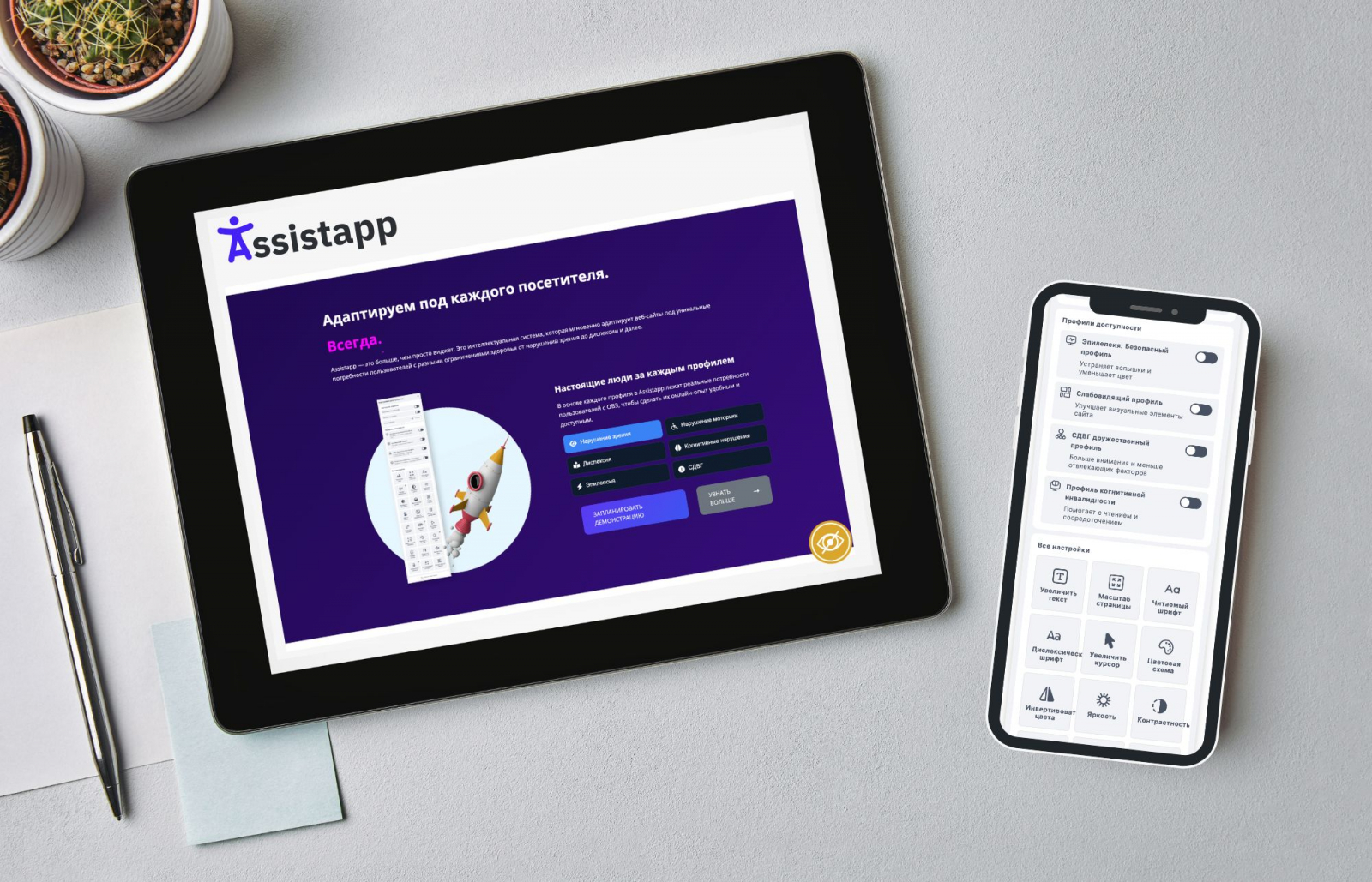 Assistapp против когнитивной перегрузки