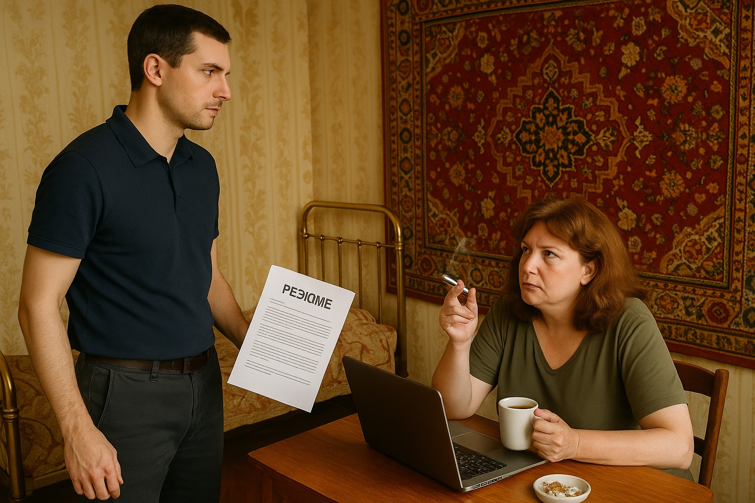 Разборки с HR