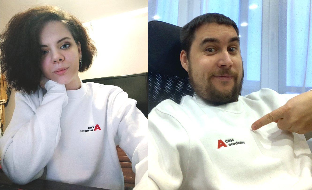 Кейс CRM Academy: стильные свитшоты с вышивкой, фотофлешмоб