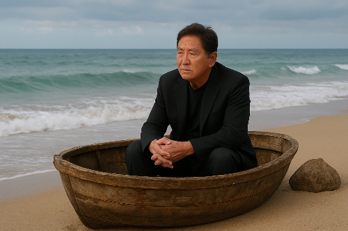 Кийосаки учится бизнесу в России