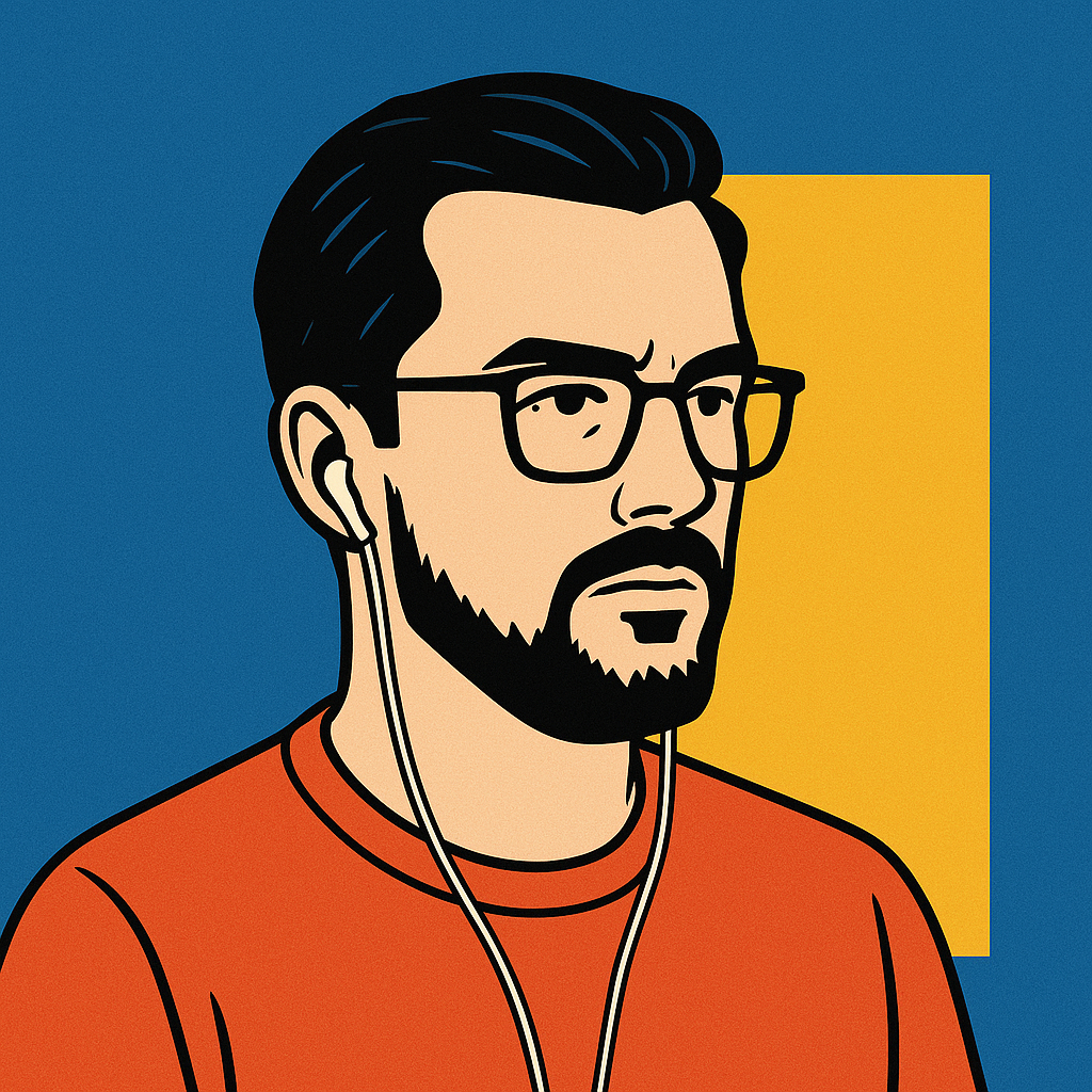 Обложка для подкаста, сгенерированная в артифике.