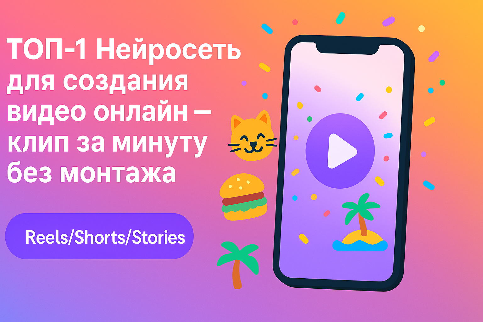Нейросеть для создания видео