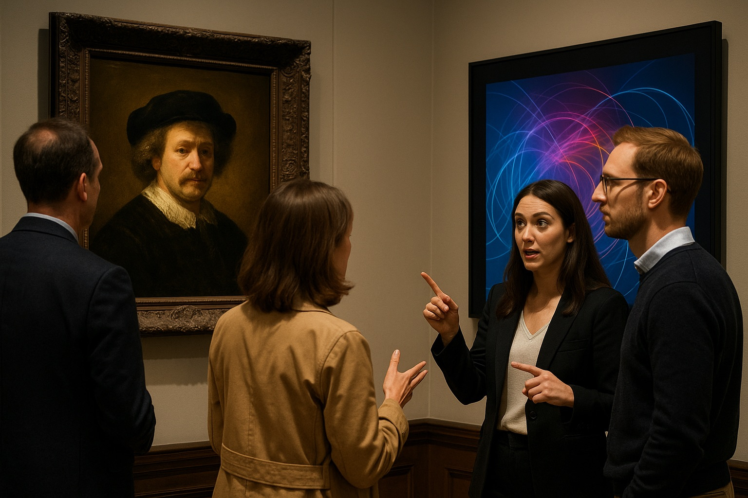 Музей, сгенерированный в артифике