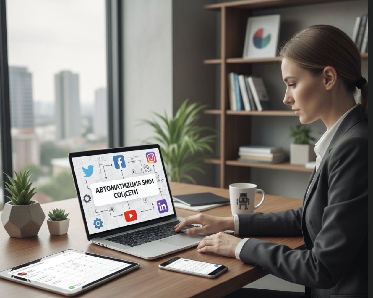 автоматизация ведения соцсетей для Бухгалтеров