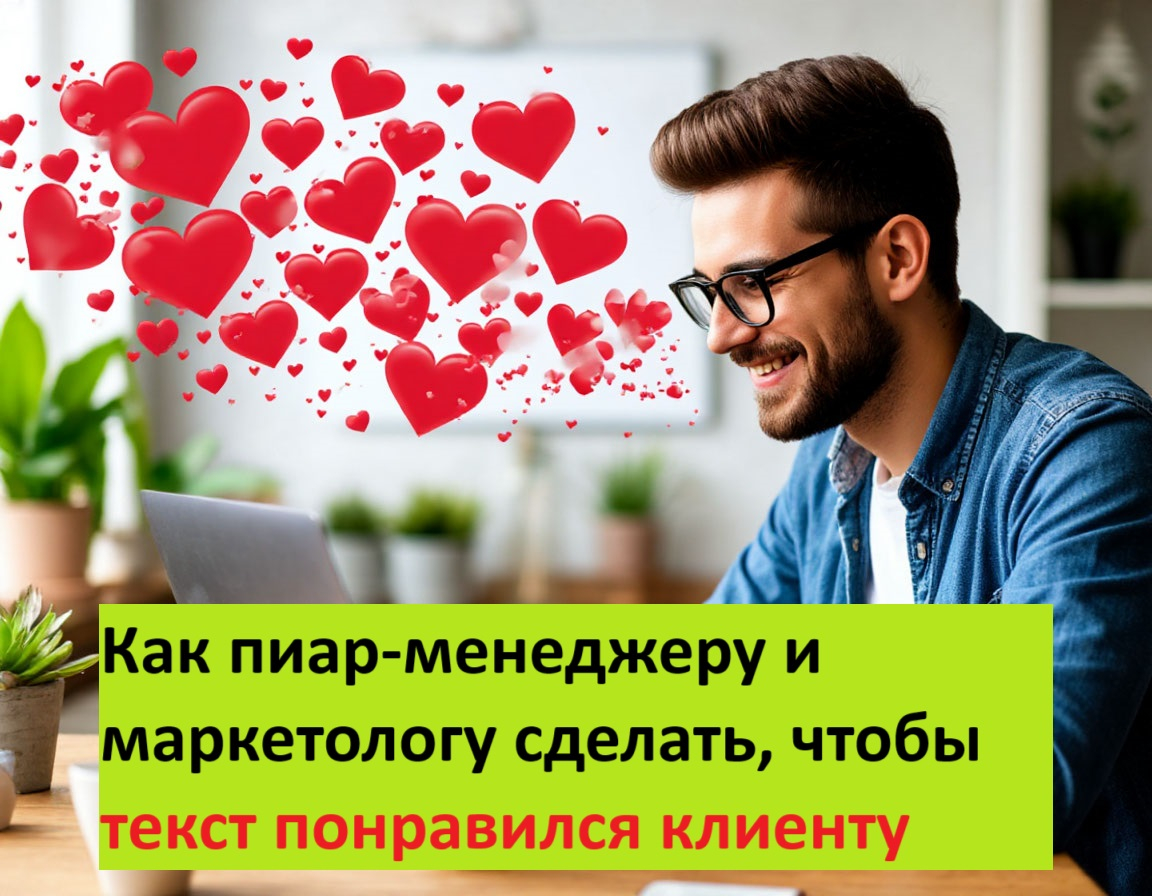 Статья "Как маркетологу и пиар-менеджеру сделать текст, который понравится клиенту"