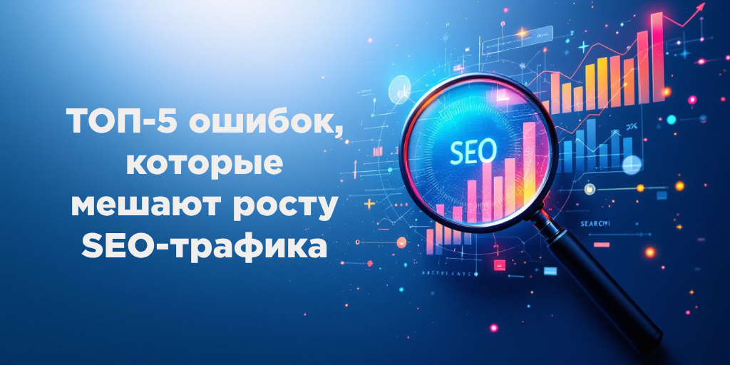 Топ 5 ошибок которые мешают росту SEO трафика