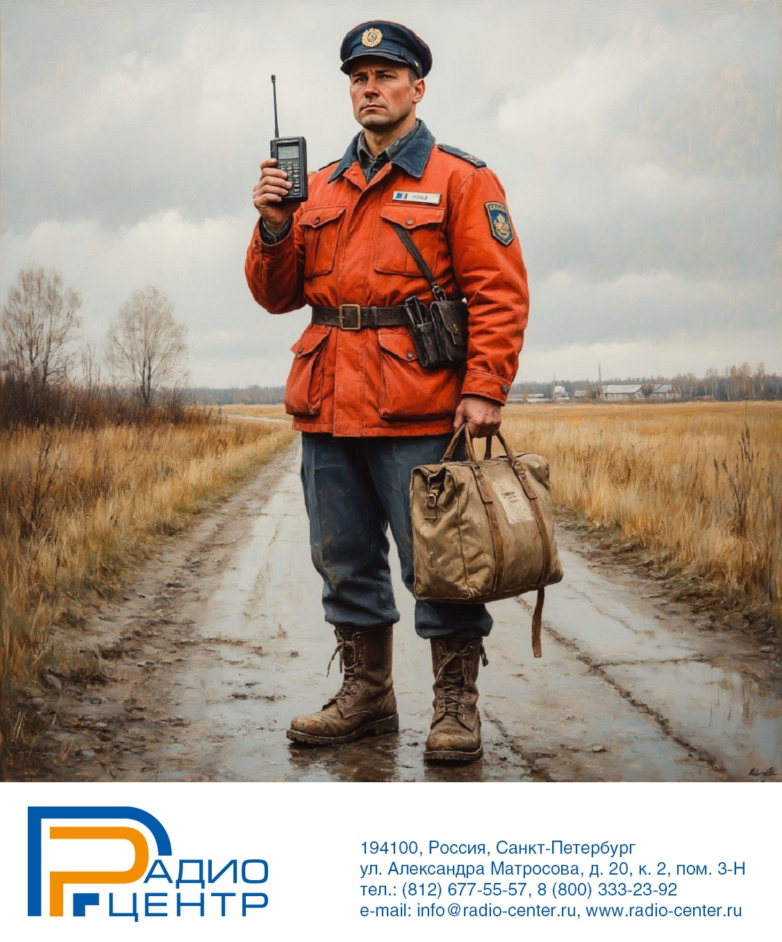 Средства радиосвязи на службе почтовых служб.