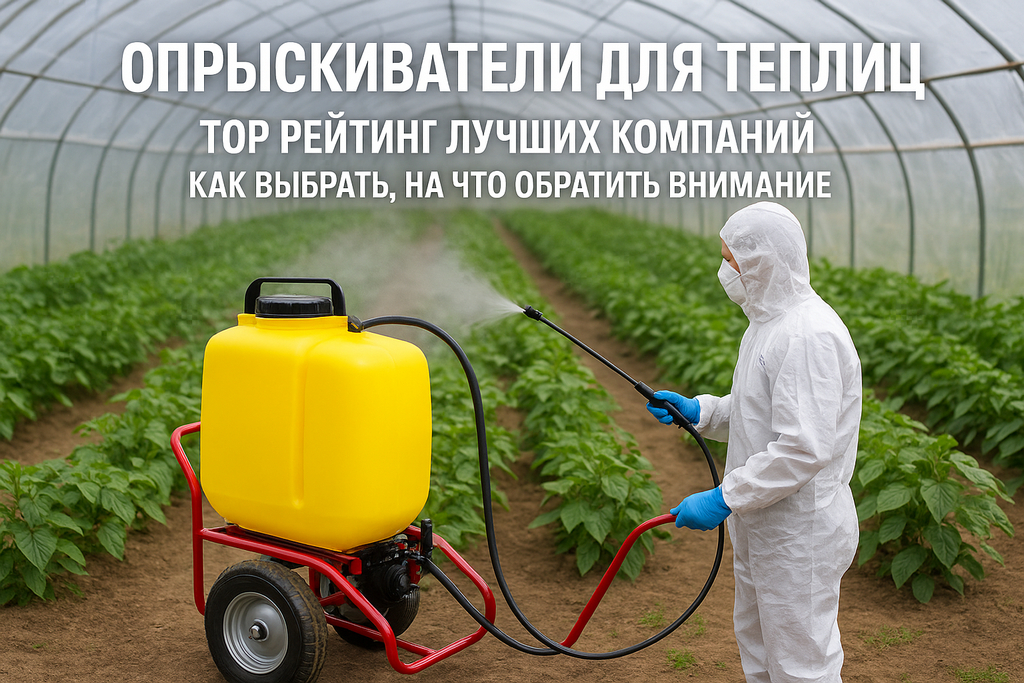 Опрыскиватели для теплиц: ТОП-5 рейтинг лучших компаний - как выбрать, на что обратить внимание