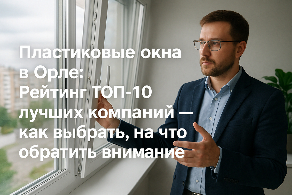 Пластиковые окна в Орле: Рейтинг ТОП-10 лучших компаний - как выбрать, на что обратить внимание