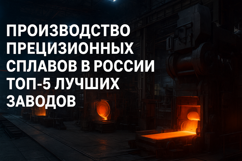 Производство прецизионных сплавов в России: ТОП-5 лучших заводов прецизионных и экспериментальных сплавов
