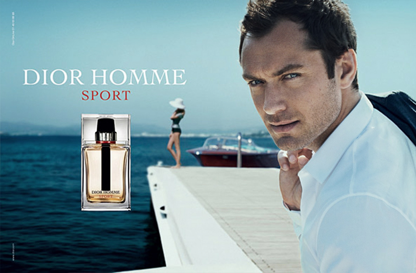 Типичная глянцевая реклама: успешный актёр в главной роли, которого у личной яхты ждёт красивая девушка — что ещё нужно для счастья