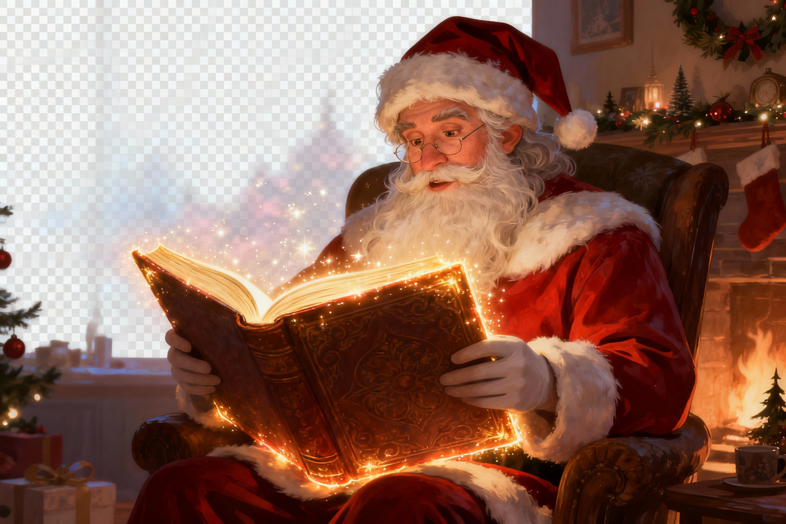 Персонализированные поздравления с Новым Годом от Деда Мороза