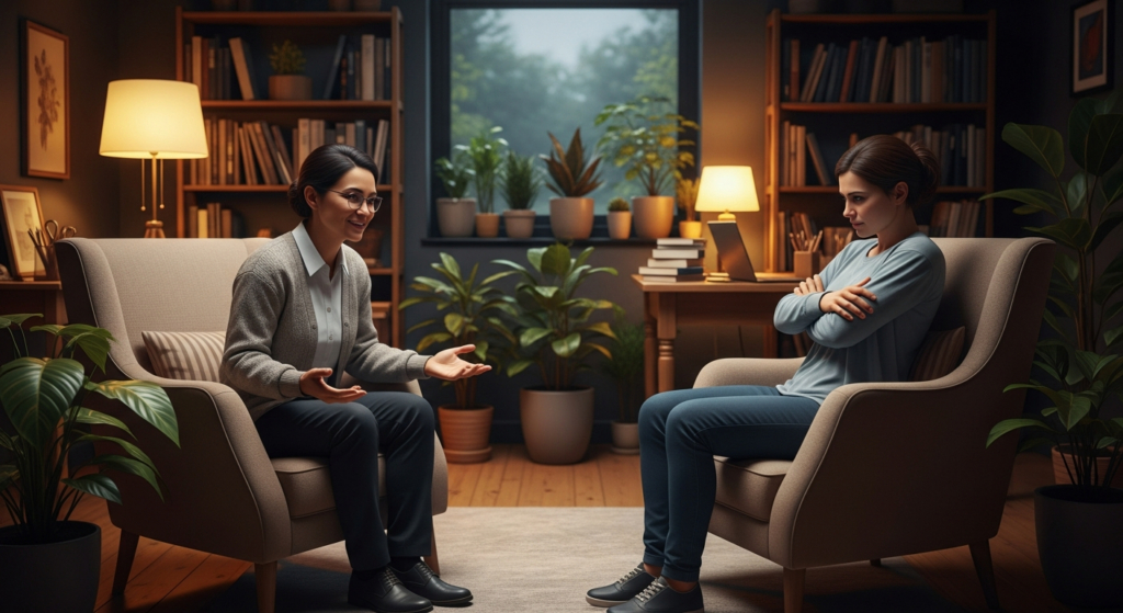 Психология продаж для экспертов: клиент в закрытой позе на диагностической консультации не доверяет специалисту