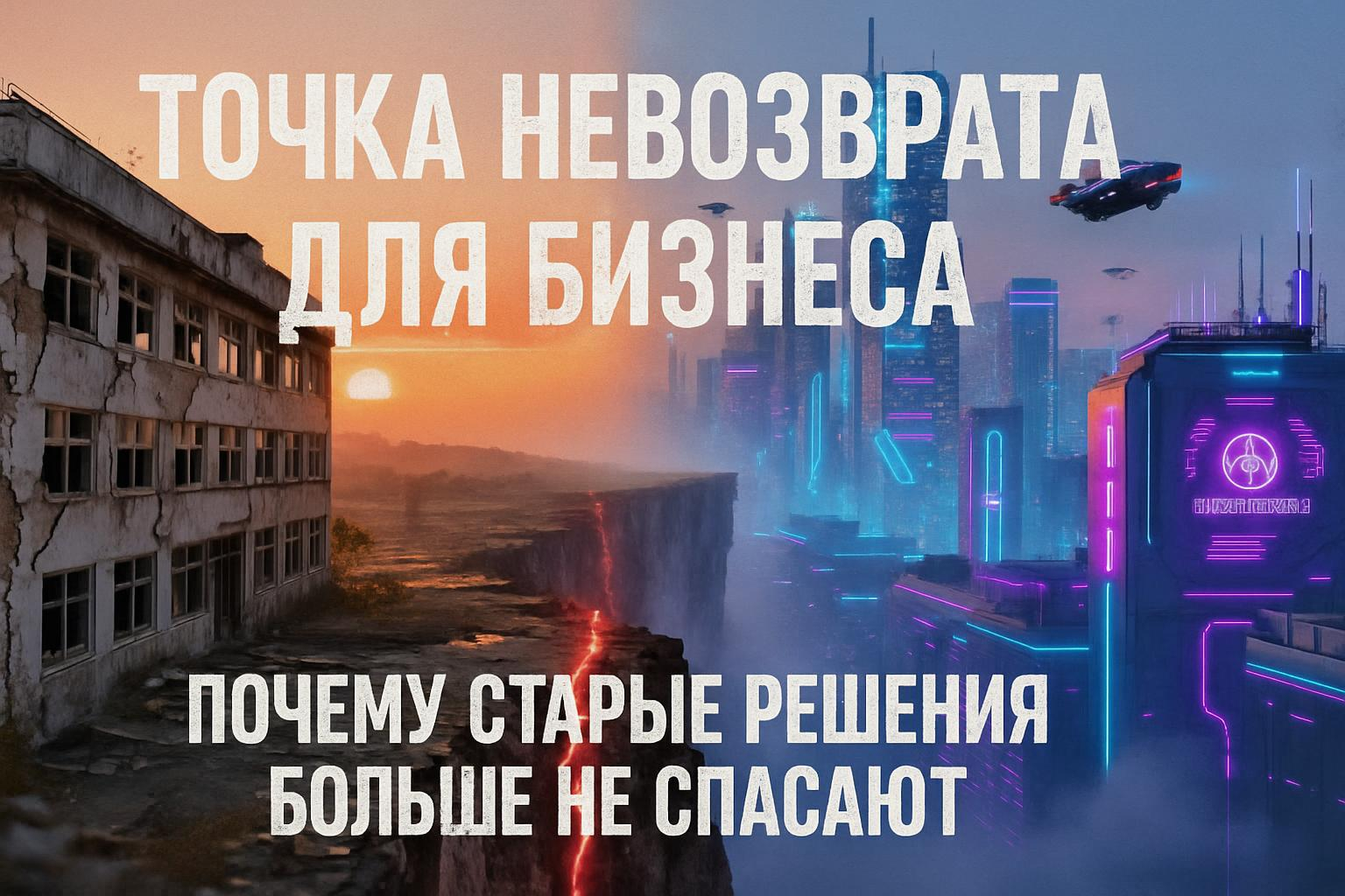 Мир бизнеса находится на пороге глубоких перемен, и попытки держаться за традиционные подходы уже попросту не срабатывают.