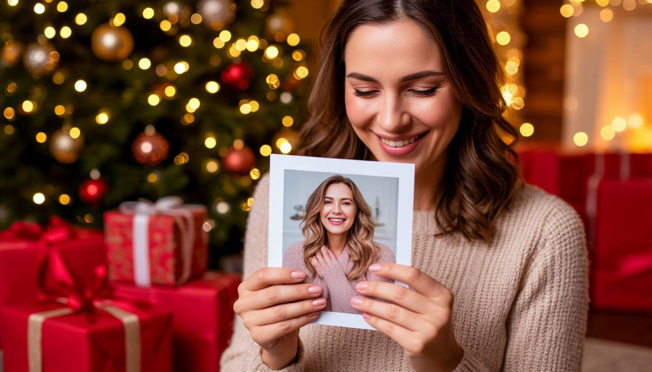 Новогодняя музыкальная открытка - кликай на картинку, заказывай через WhatsApp