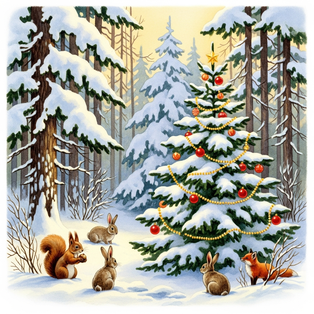 Новогодние открытки 1970 года